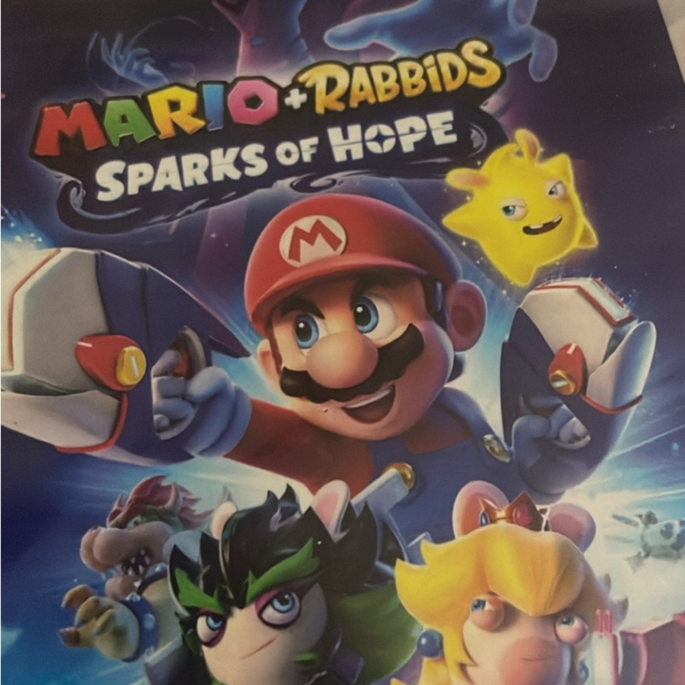 Nintendo Mario + Rabbids Sparks of Hope - Blue, Red, Yellow